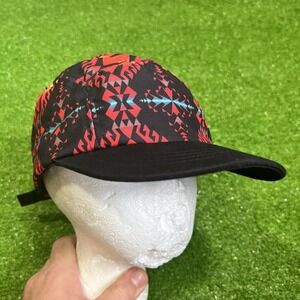 Pendleton Aztec Hat Geo Pattern Strap Back 6 Panel Running Cap EUC